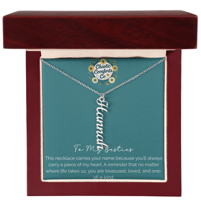 Besties Necklace-Perfect For Friend Groups