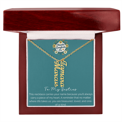 Besties Necklace-Perfect For Friend Groups
