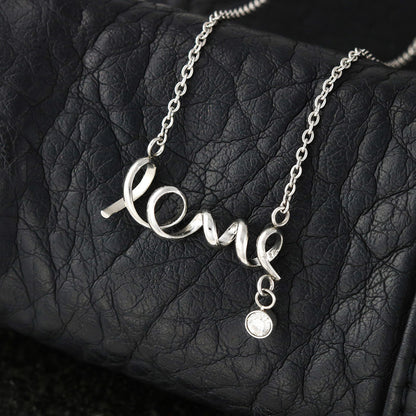 Swirly Love Necklace