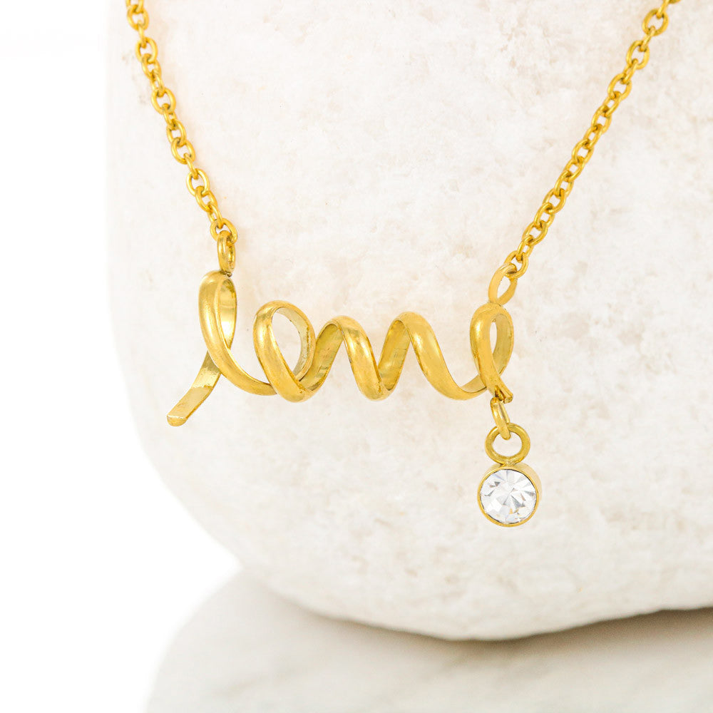 Swirly Love Necklace