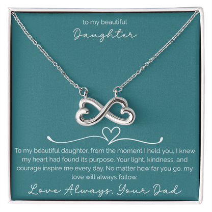 To My Beautiful Daughter- Love Always, Your Dad