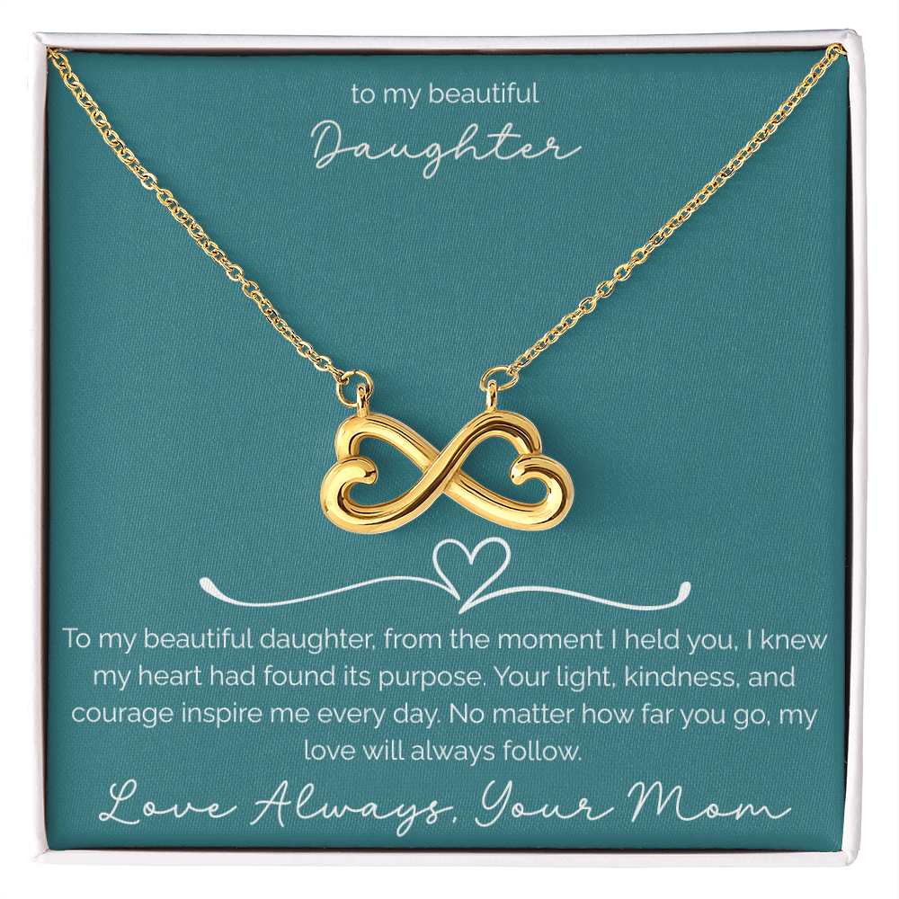 To My Beautiful Daughter- Love Always, Your Mom
