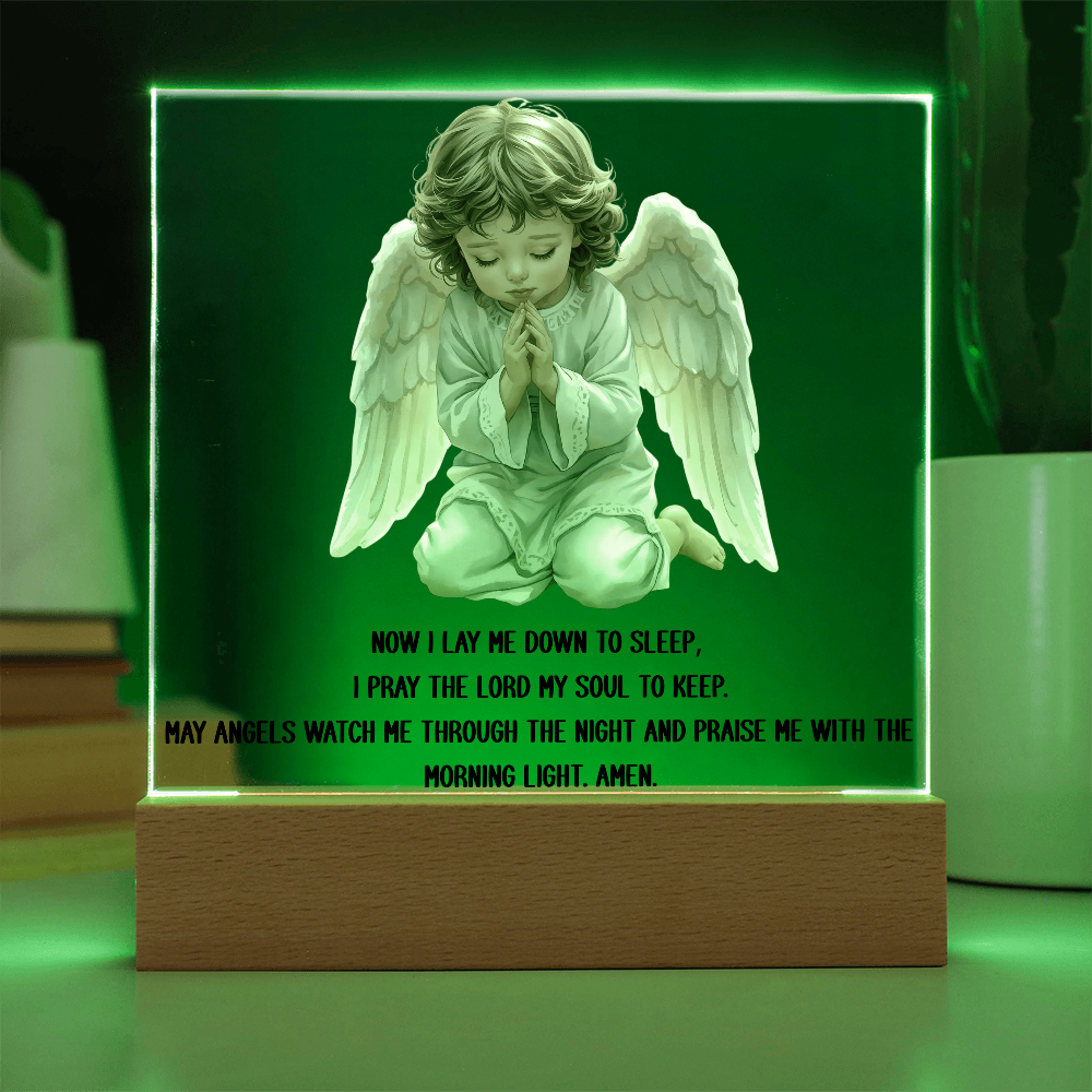 Now I Lay Me Down To Sleep Night Light