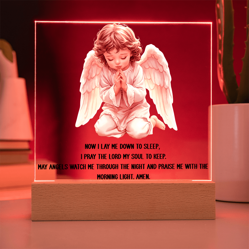 Now I Lay Me Down To Sleep Night Light