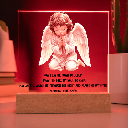 Now I Lay Me Down To Sleep Night Light