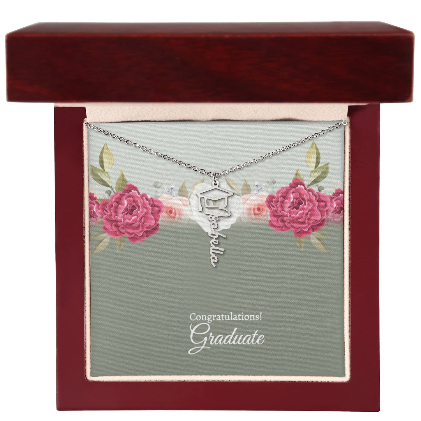 Graduate Name Necklace