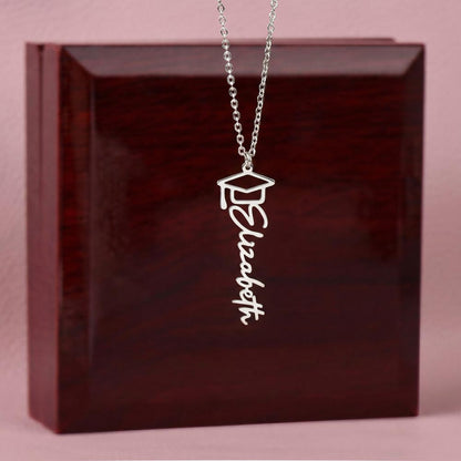 Graduate Name Necklace