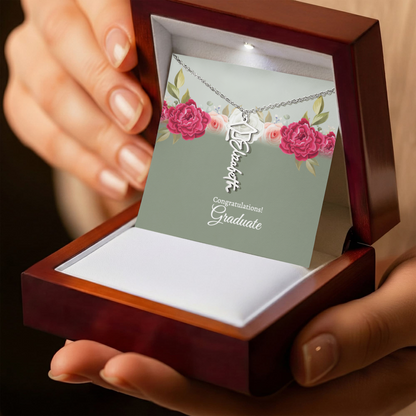 Graduate Name Necklace