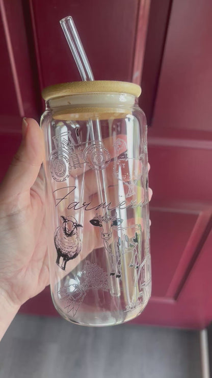 Farmerish Glass Can (18.7 oz)