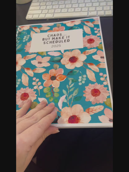 ADHD Planner – “Chaos, But Make It Scheduled” (Start any month)